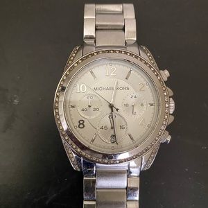 Silver Michael Kors watch